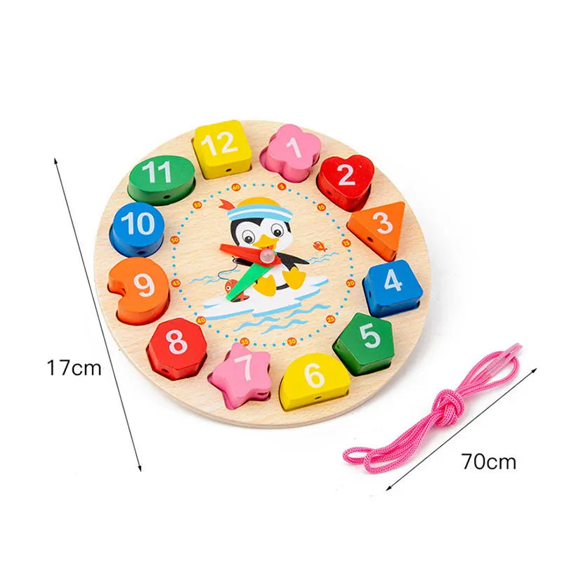 Montessori Wooden Games for Children 1 2 3 Years Baby Toys Educational Development Early Learning Child Geometry Kids Puzzles