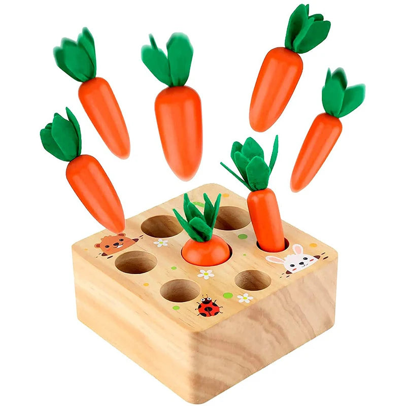 Montessori Wooden Games for Children 1 2 3 Years Baby Toys Educational Development Early Learning Child Geometry Kids Puzzles