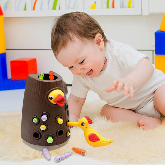 Meet Woody! Montessori Educational Toys For Toddlers: Fine Motor Skill and Sensory Development