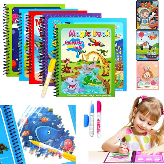 Reusable Montessori Coloring Book!