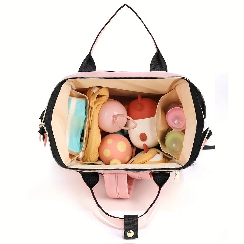 Diaper Backpack Portable Travel Multi-compartment Diaper Bag for Mom W – smart sprout baby shop